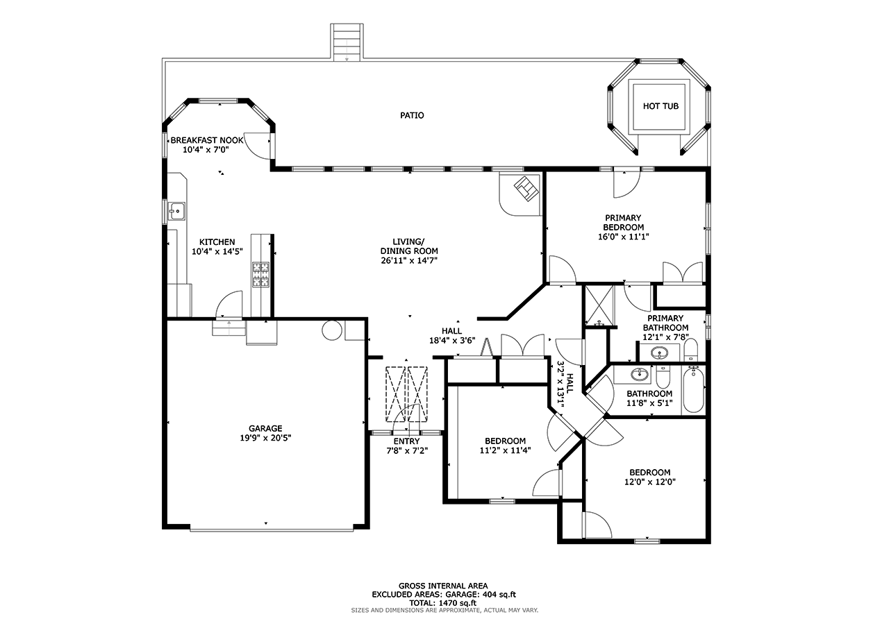 Beach Time floor plan