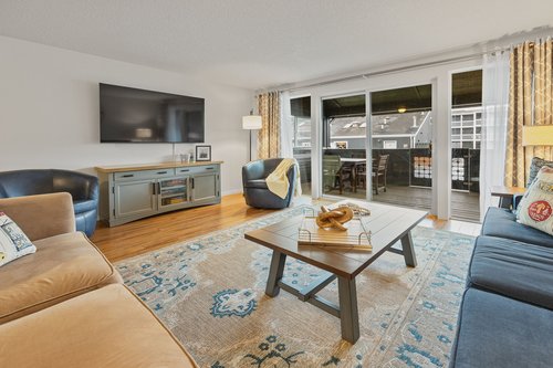 The Docks living room.
