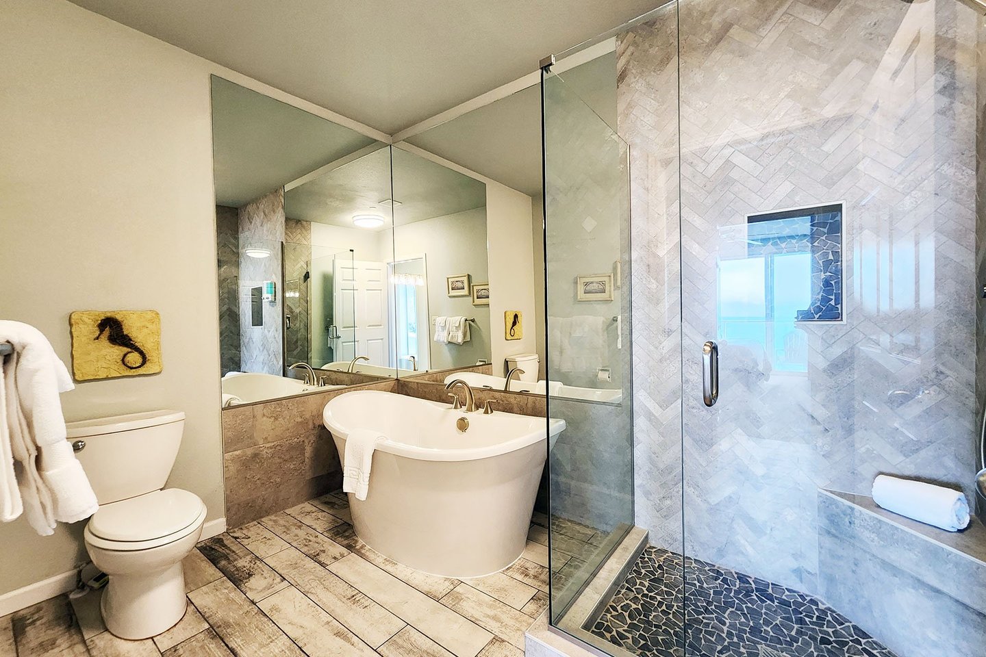 Enjoy a soak after a day of whale watching