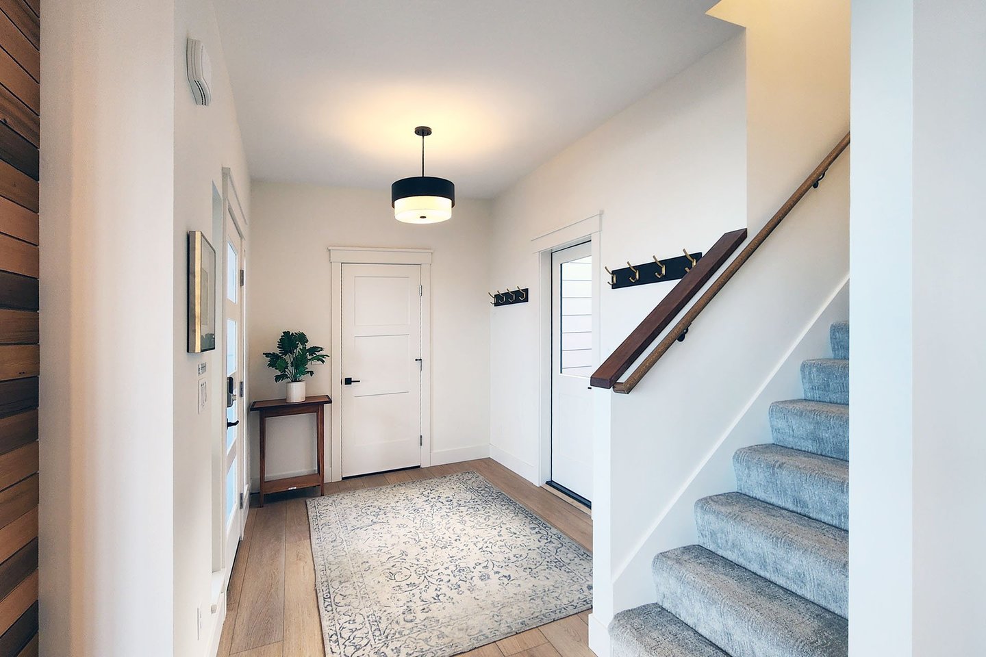 Entryway leads upstairs, too!