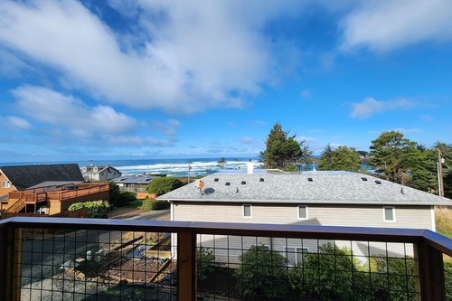 Ocean view from the front deck.