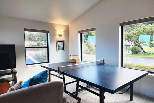 Enjoy a rousing game of ping pong!