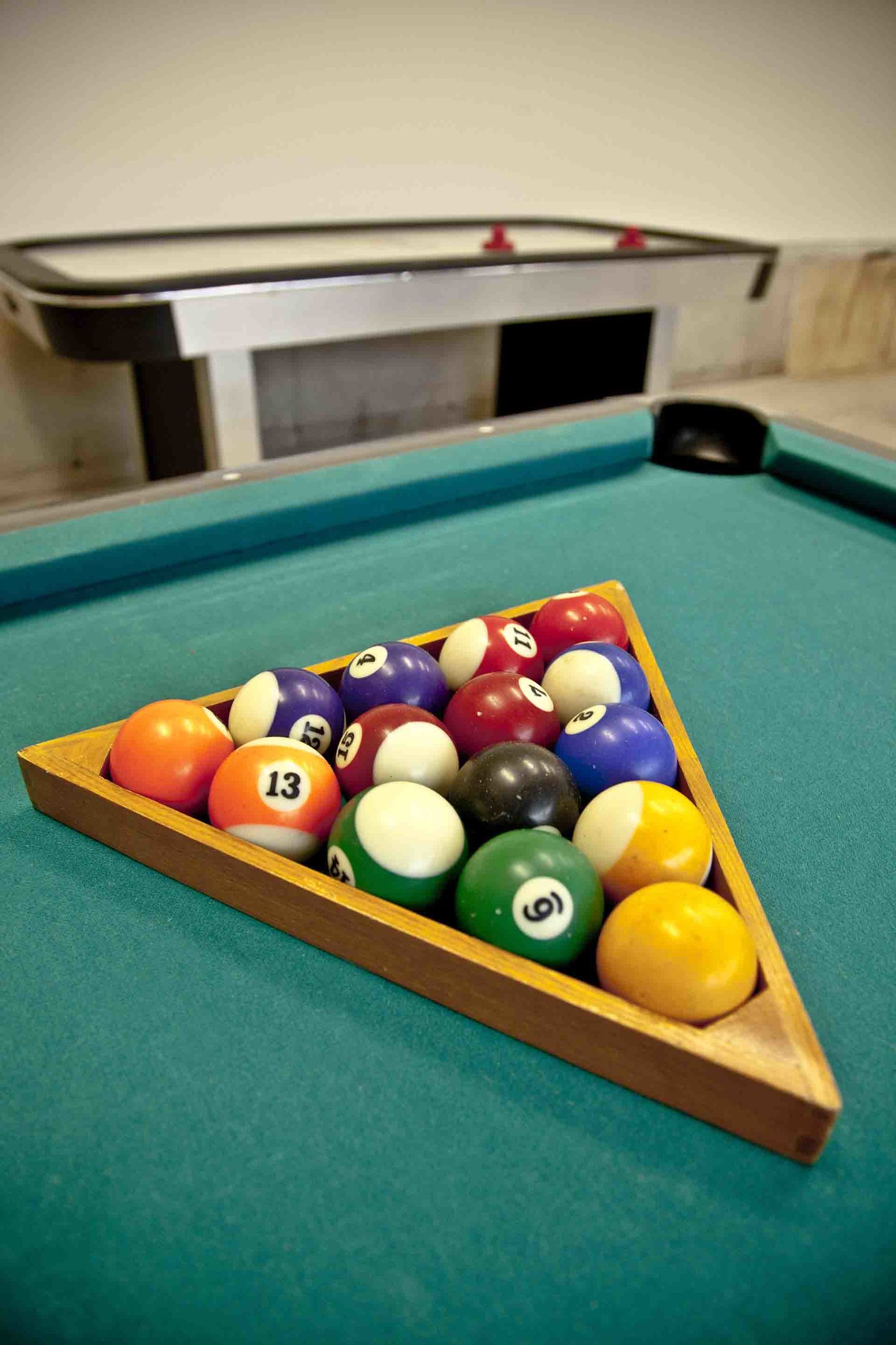Grab your cues for pool.