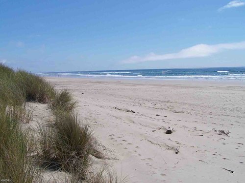 Eight miles of sandy beach await you.