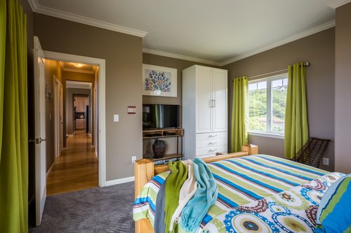 Enjoy the privacy of your own television for late night viewing.