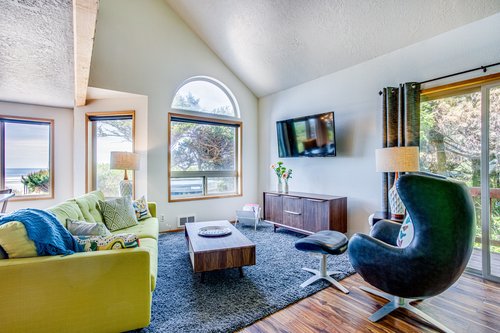 Incredible natural light in the living room.