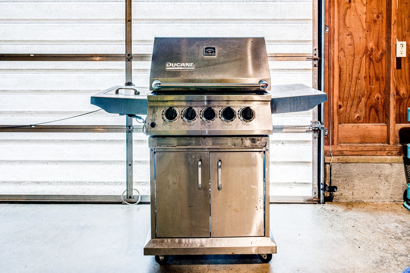 Get ready to grill today's catch!