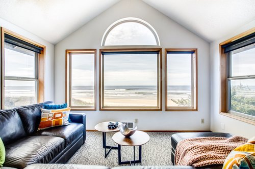 Enjoy the views from the second floor living room.