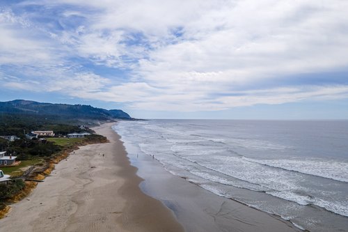 Walk miles of sandy beach from the private access.