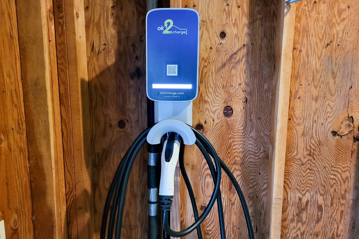 For a small fee you can charge your EV while enjoying the beach.