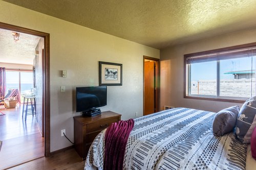 The primary bedroom suite is the perfect end to a busy day.
