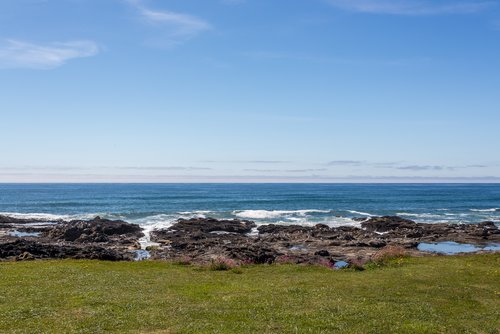 You can spend endless hours watching  the mighty Pacific.