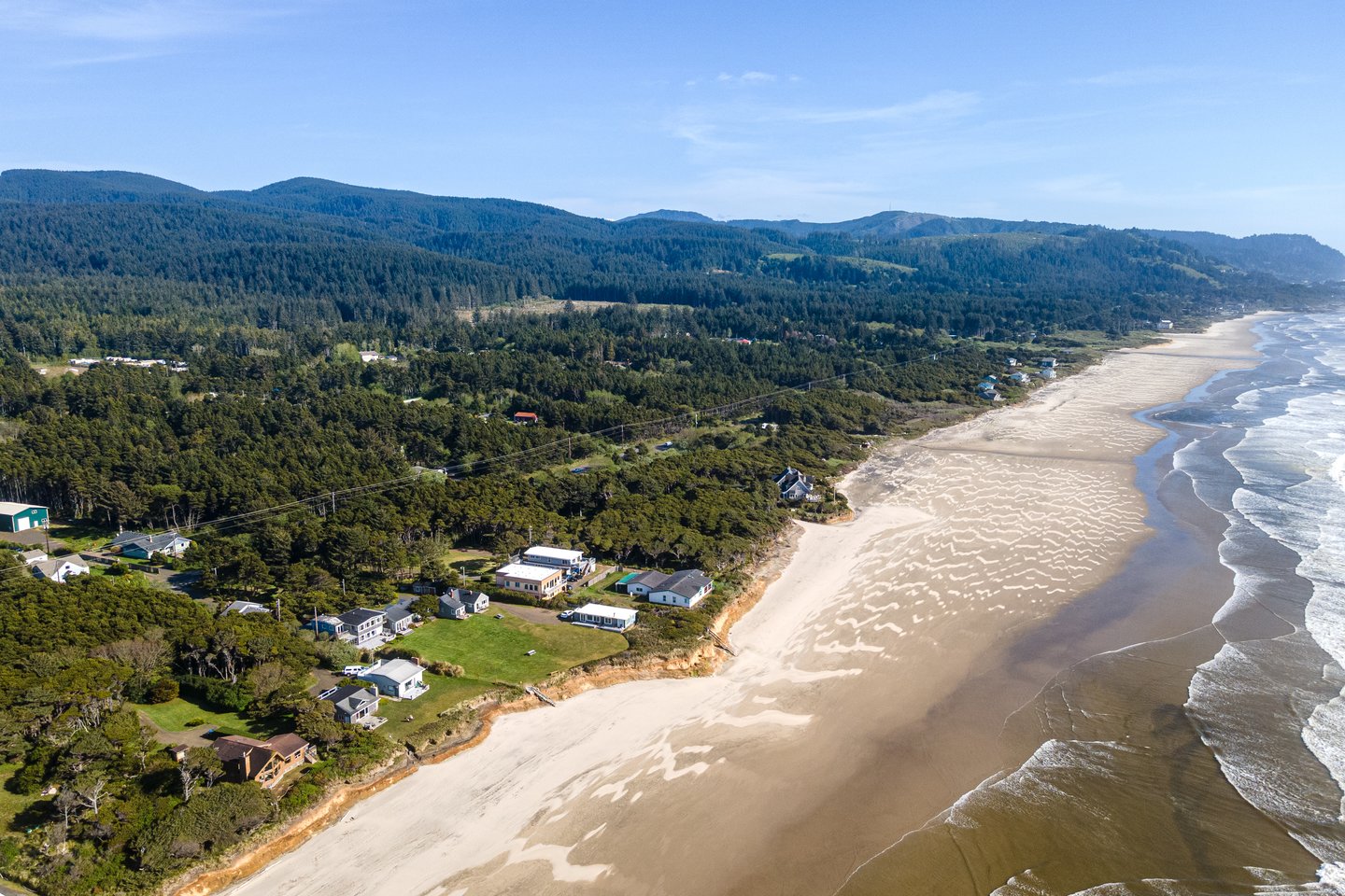 Enjoy miles of pristine sandy beach.