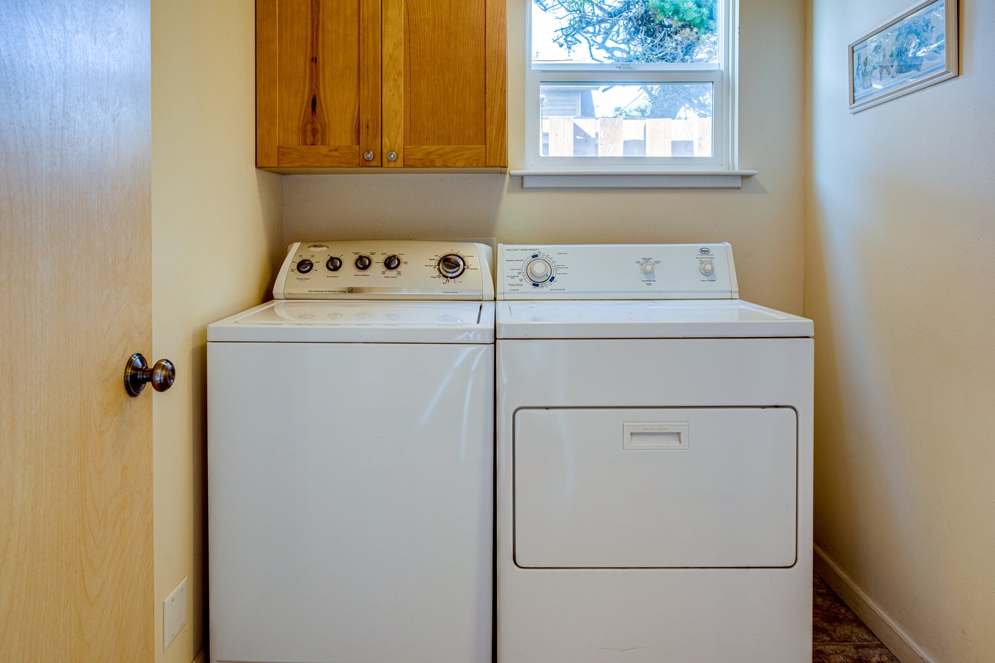 In house laundry facilities for your convenience.