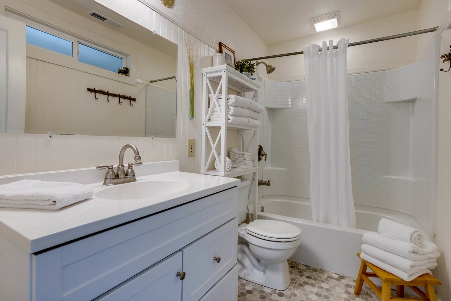 First floor bathroom to share.