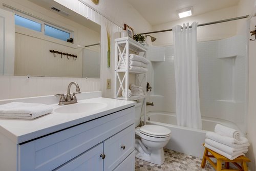 First floor bathroom to share.