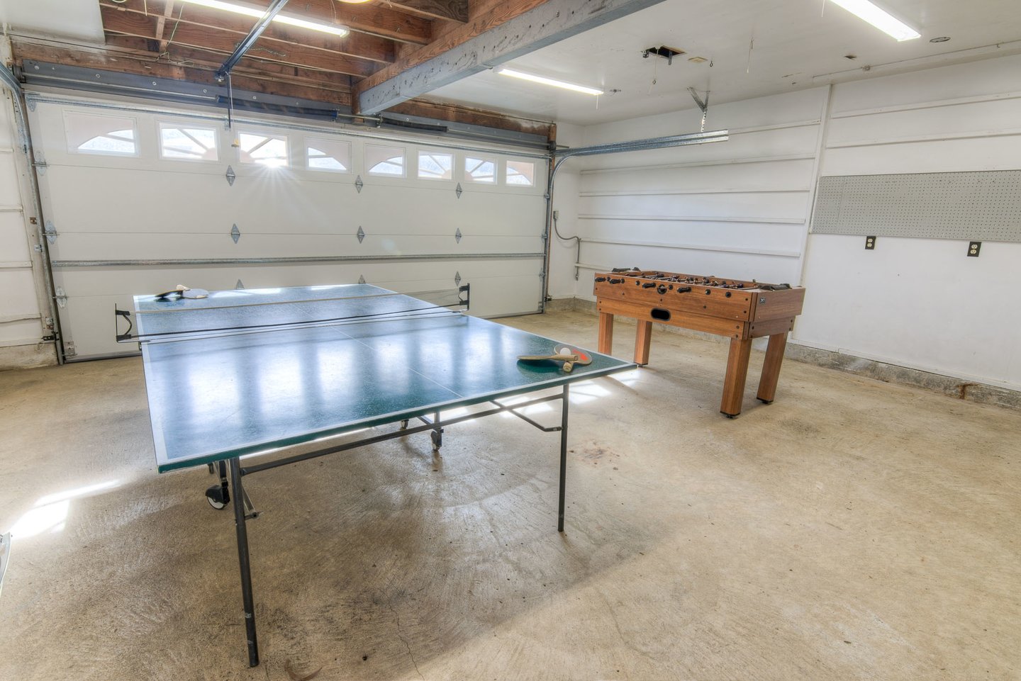 Game Room with Ping Pong and Foosball