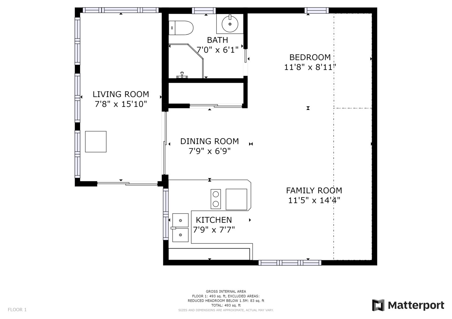 Floor Plan for Apartment
