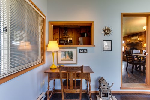 Enter into this coastal getaway.