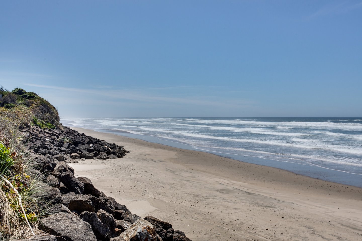Seven miles of beach for you to explore.