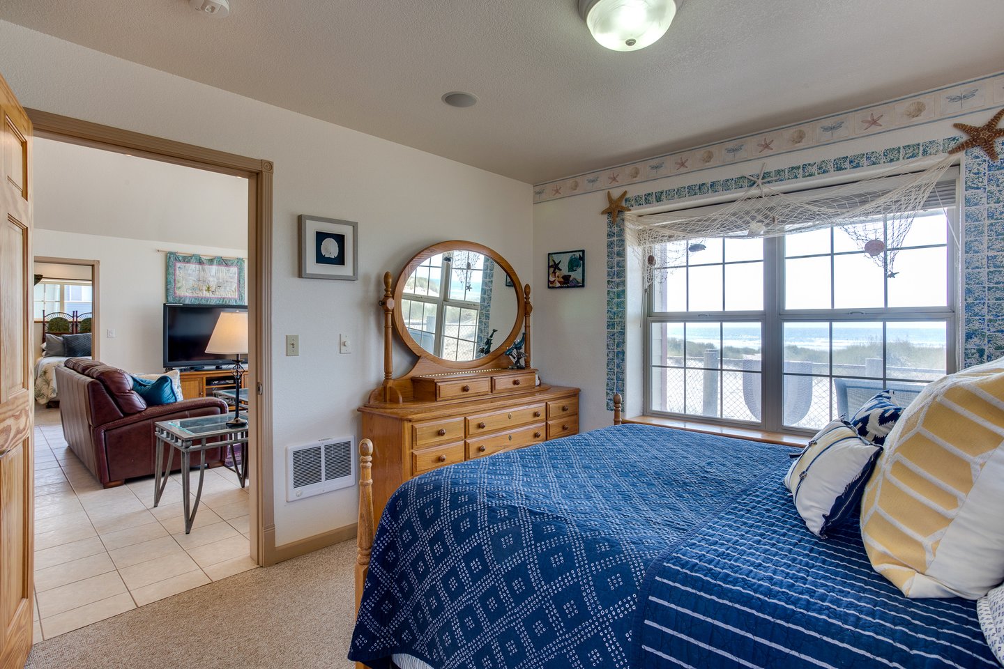 Ocean views from bed can't be beat!