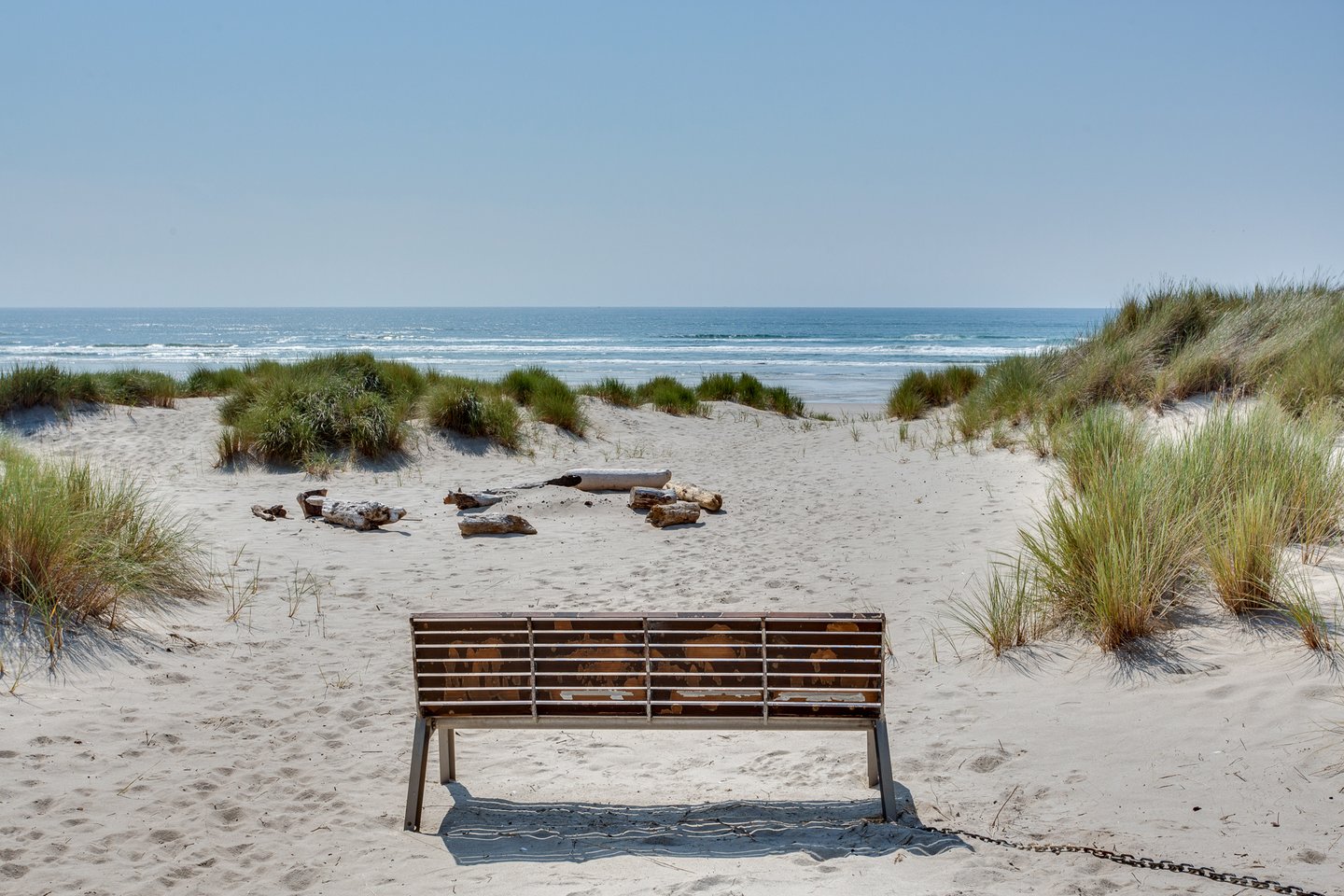 Sit and relax and enjoy the sound of the sea.