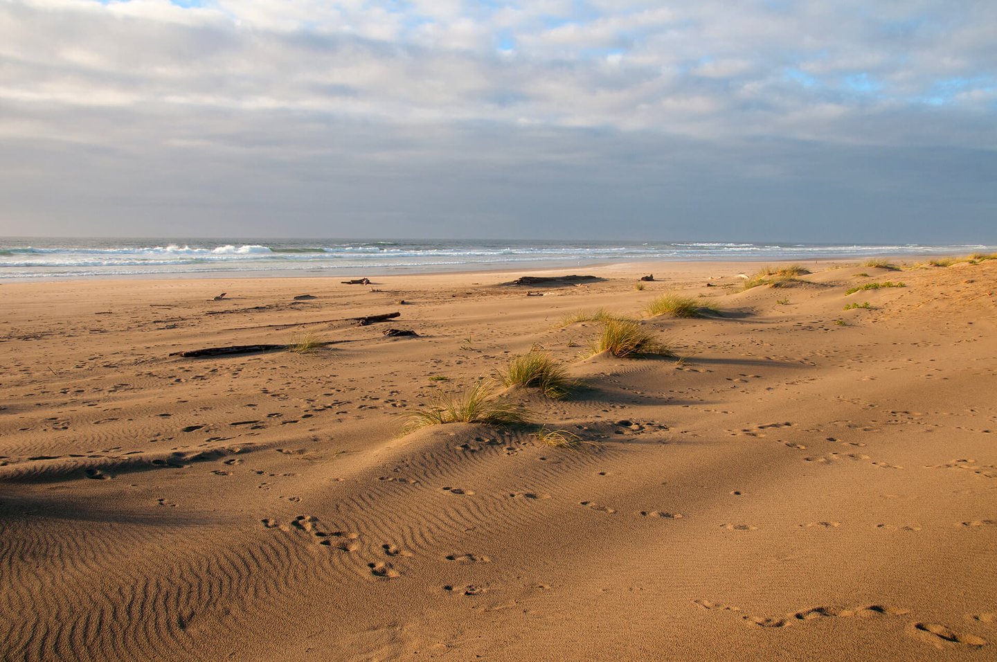 Go barefoot and enjoy the soft sandy beach for miles.