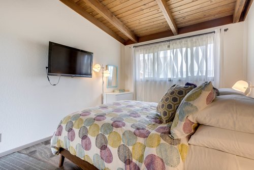 Watch a favorite movie from bed!