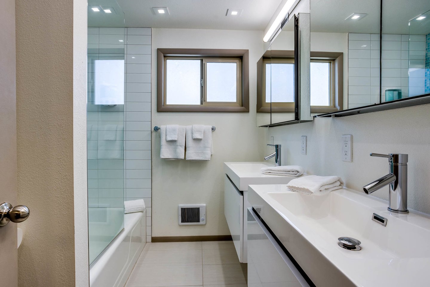 Second floor bathroom in the hall to share.