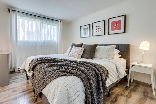 Sleep in style with another king bed.