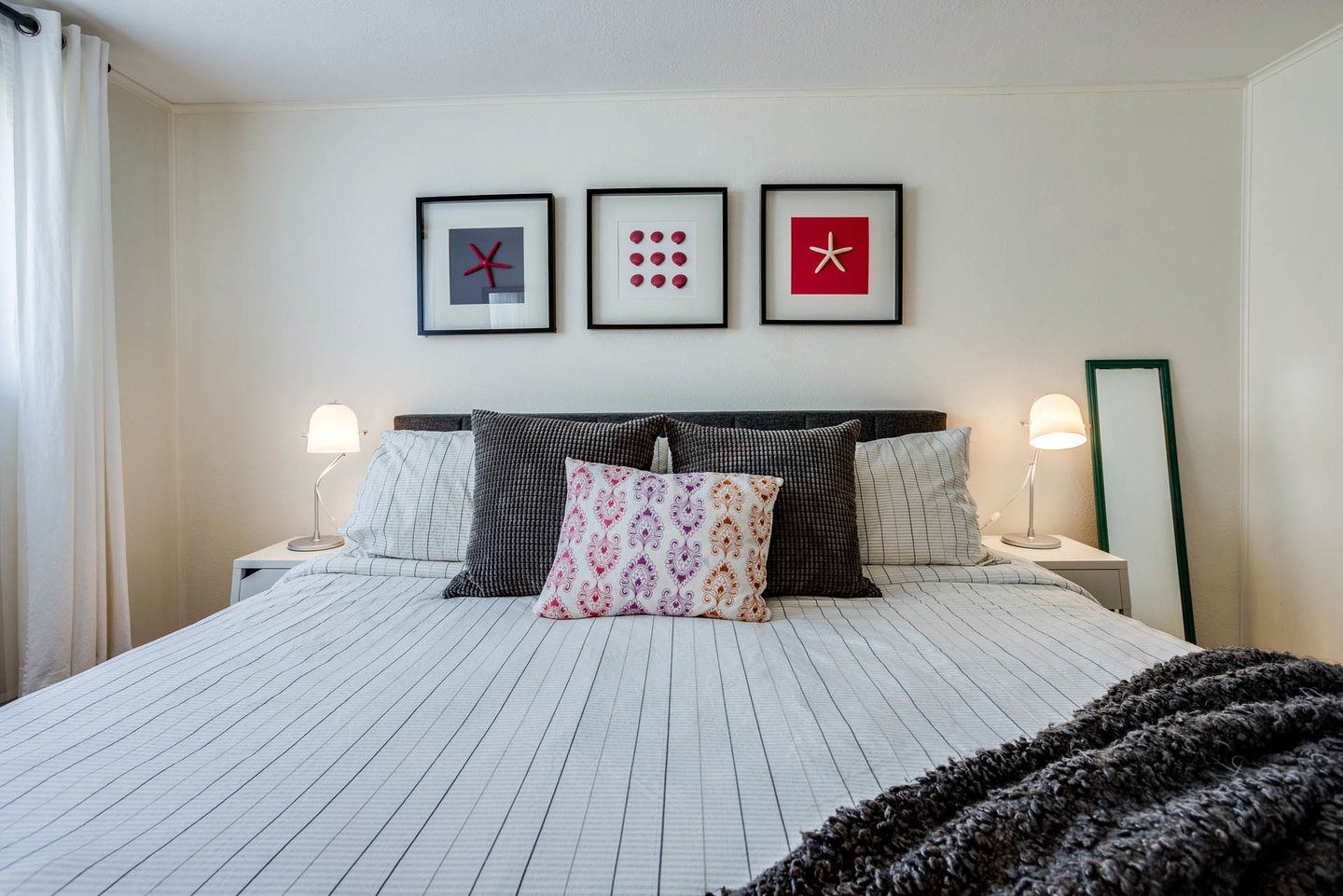 Cozy up and let the sound of the sea lull you to sleep.