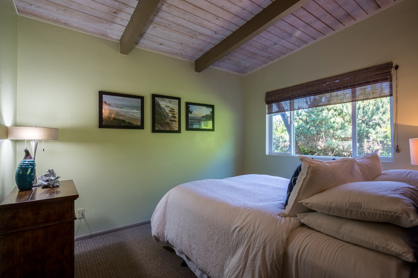 Sleep in comfort and wake up to a view.