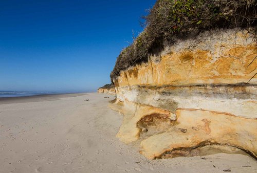 A walk along the shore offers beauty and natural wonders.