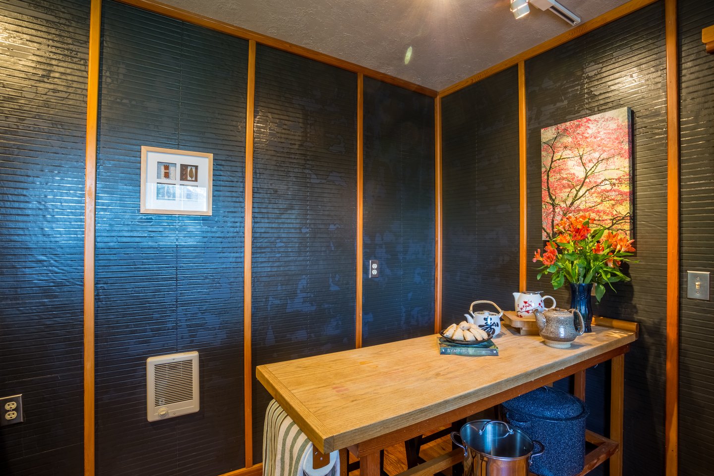 Great prep space in the kitchen.