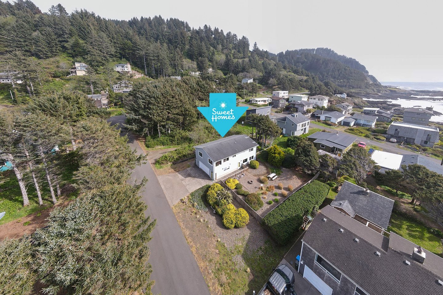 Beautiful property with large yard.