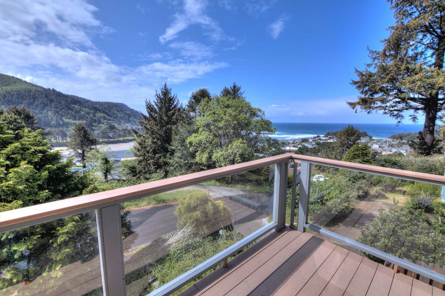 The views from this home are unrivaled. From hilltops, to the mighty Pacific.