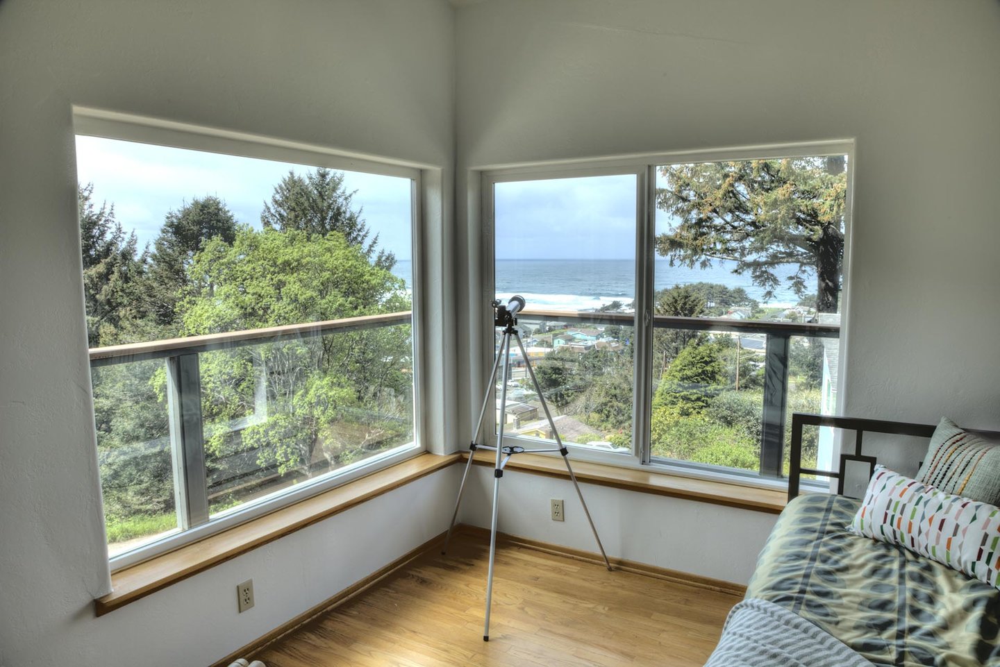 Beautiful view from the sitting room off of the master!