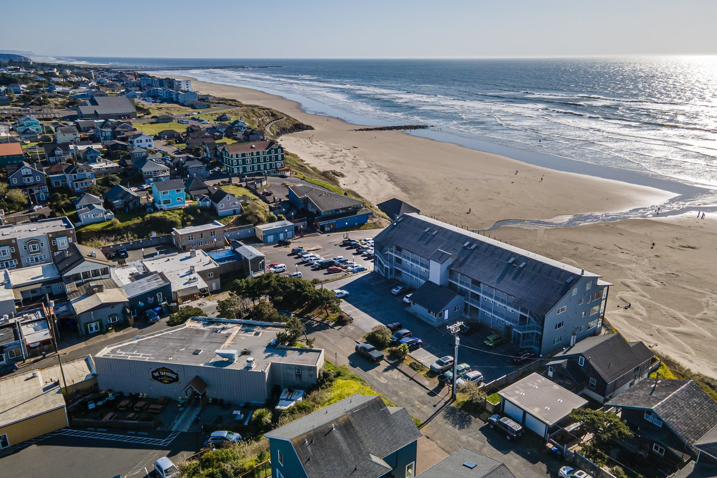 The Condominium complex is located right on the beach!
