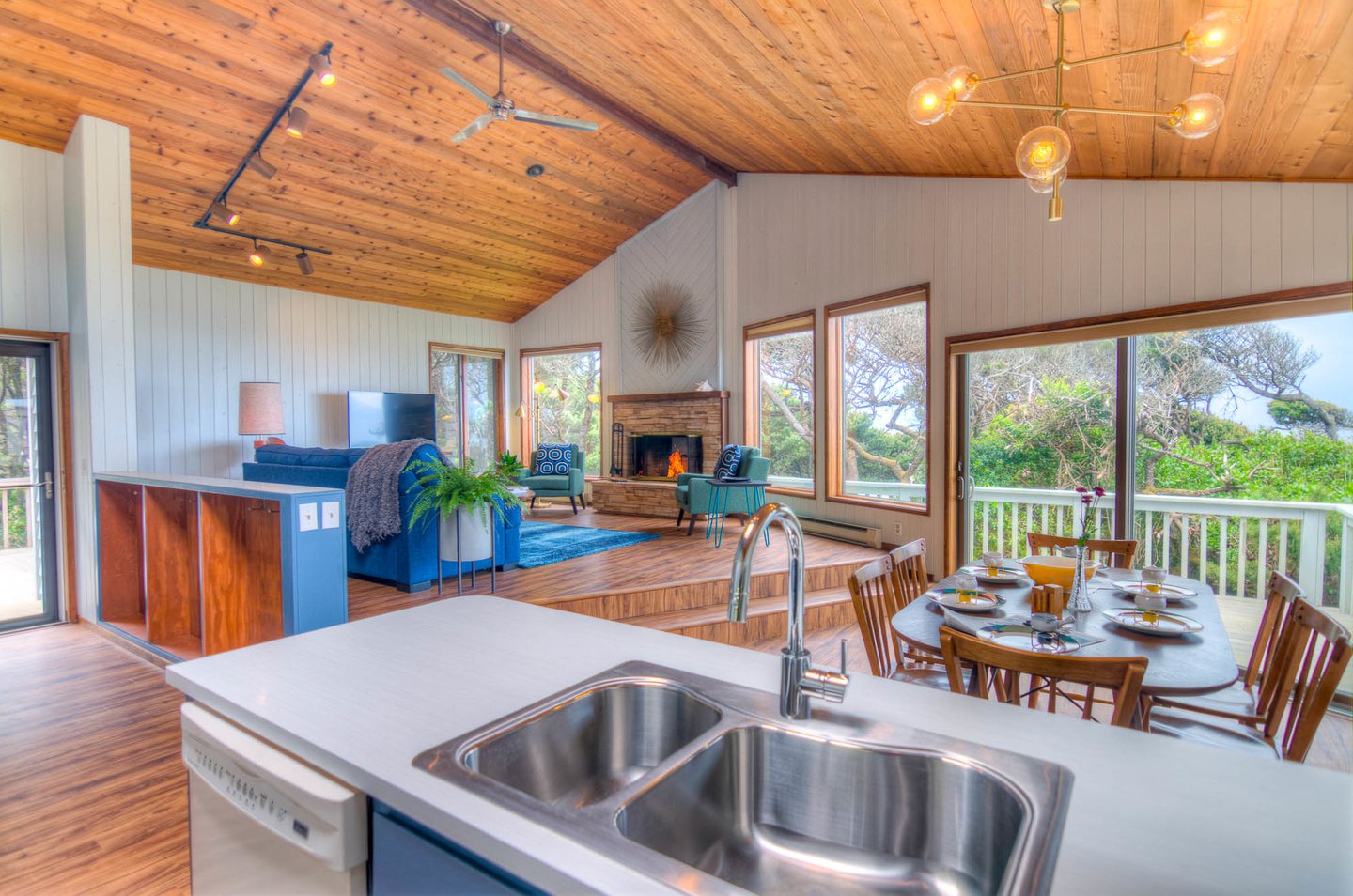 Open concept living allows for a great family gathering!
