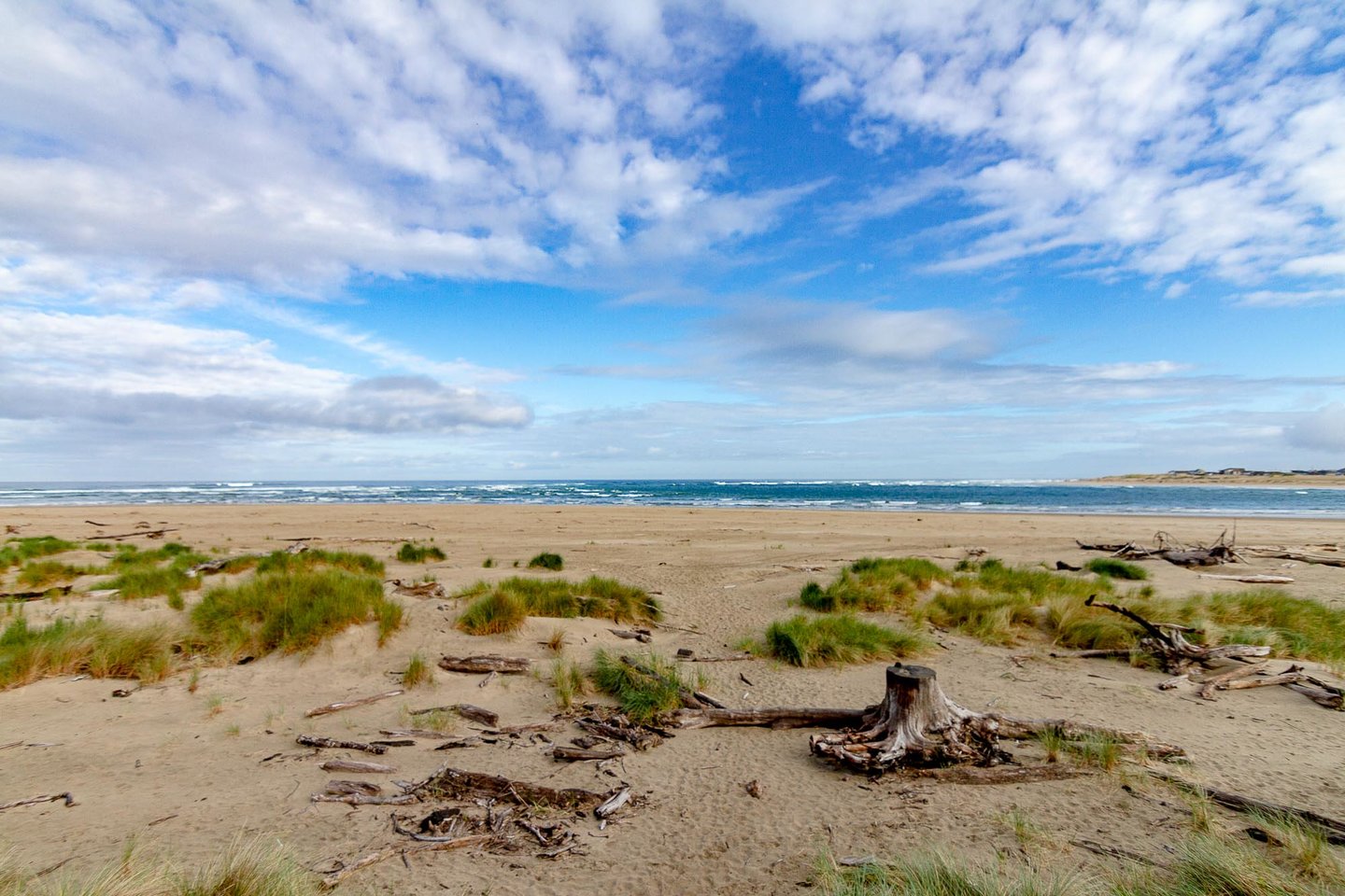 Spend your day on the beach looking for shells, agates and driftwood.