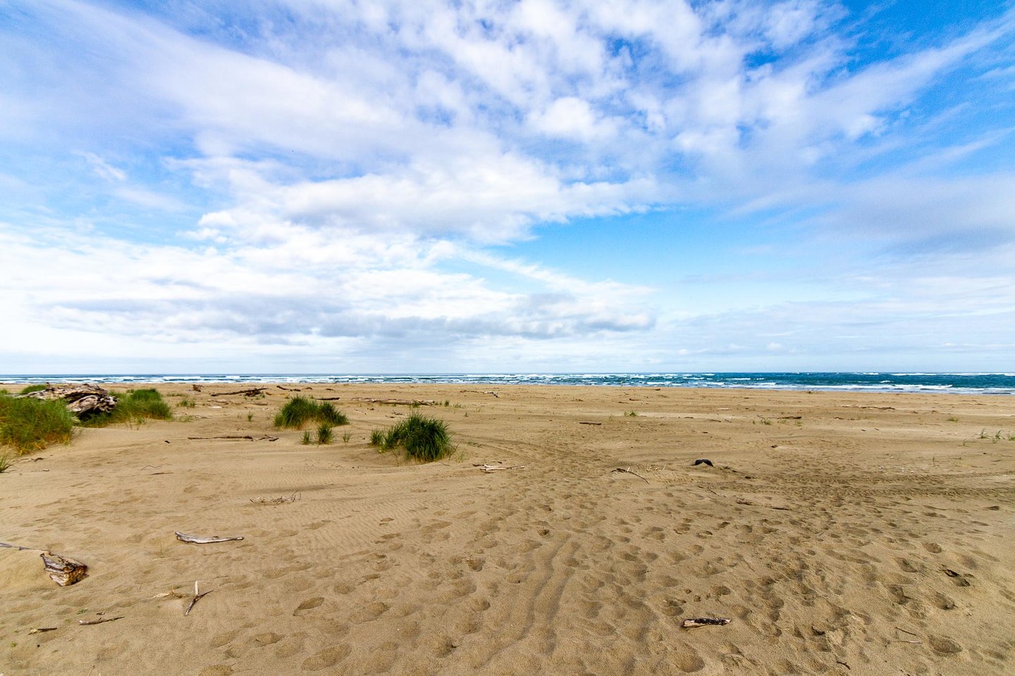 Miles of sandy beach!