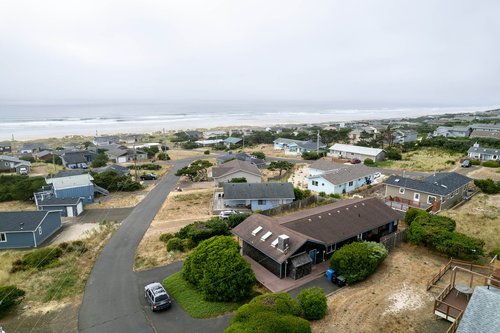 Just a short walk to the beach.