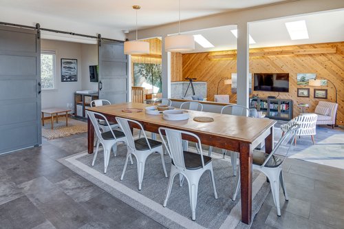 Open concept allows everyone to participate in a family gathering!