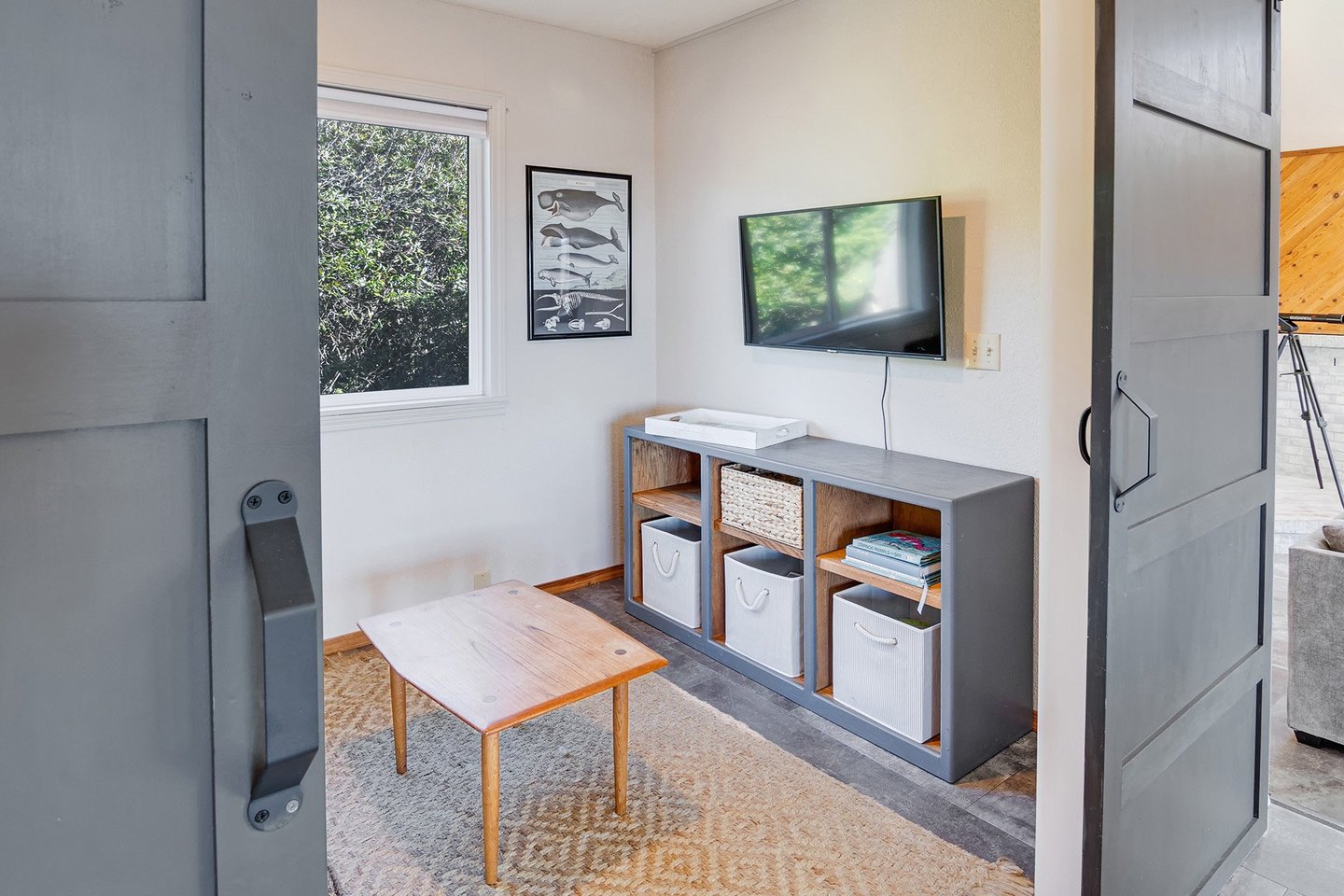 Watch your favorites shows in the 4th bedroom with a sofa that converts to a bed.