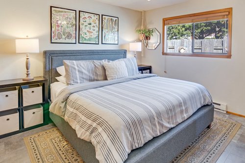 Escape to the Primary bedroom with its own ensuite bath.