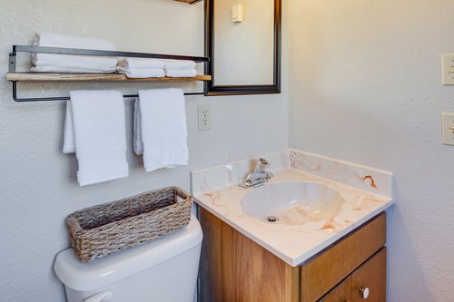 Enjoy your own bathroom with shower attached to the primary bedroom.