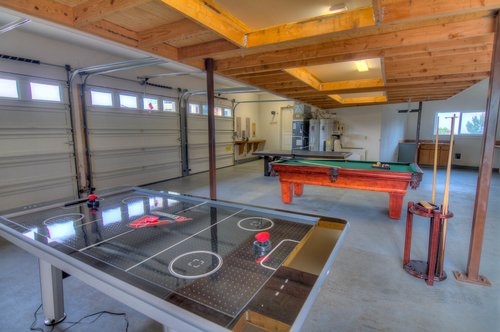 Air Hockey, Ping Pong and pool to entertain you and all your guests.