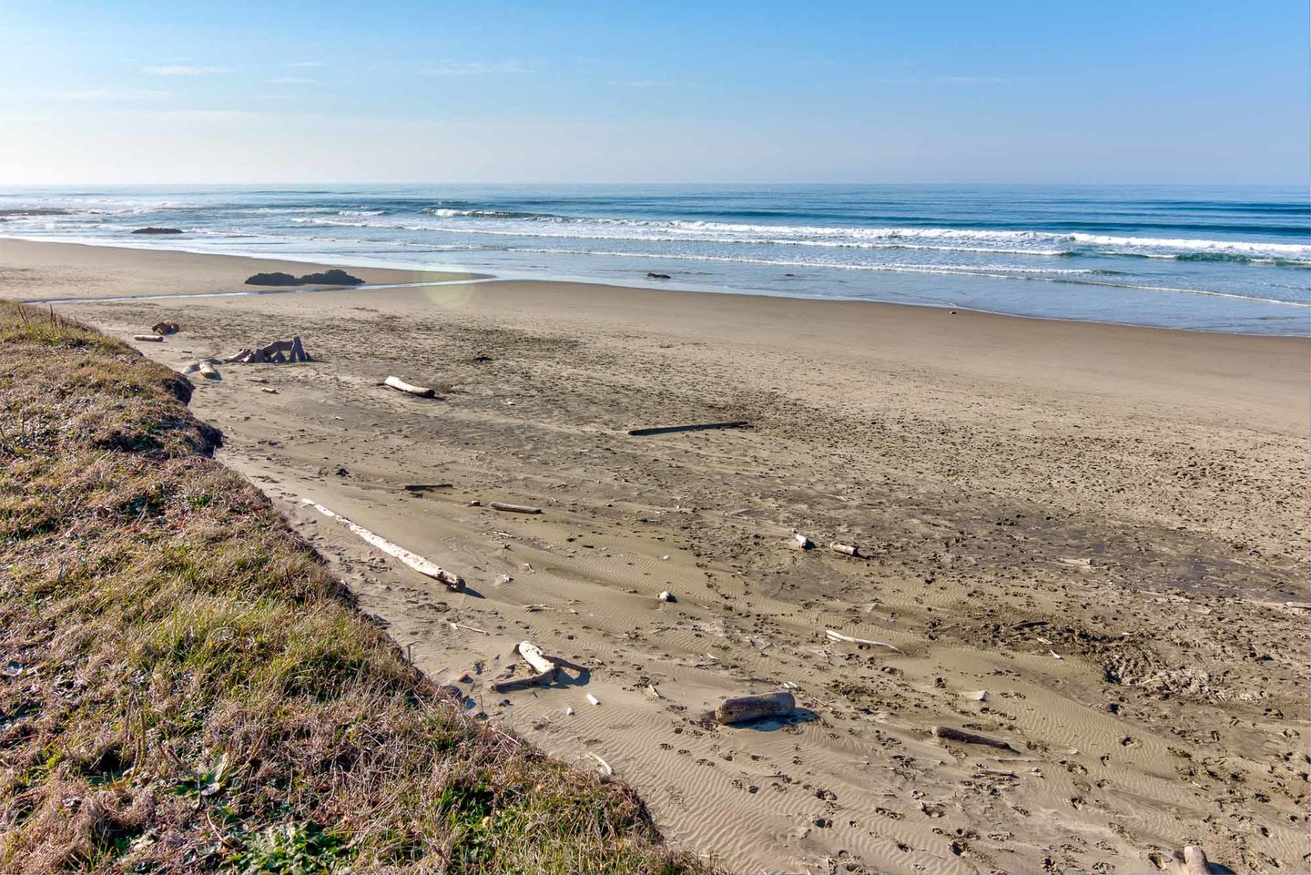 Looking south toward Ten Mile Creek.