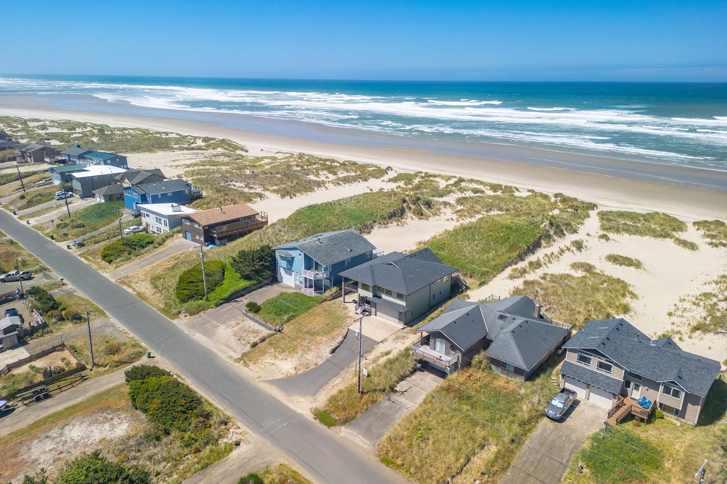 Miles of sandy beach gives you plenty to explore!