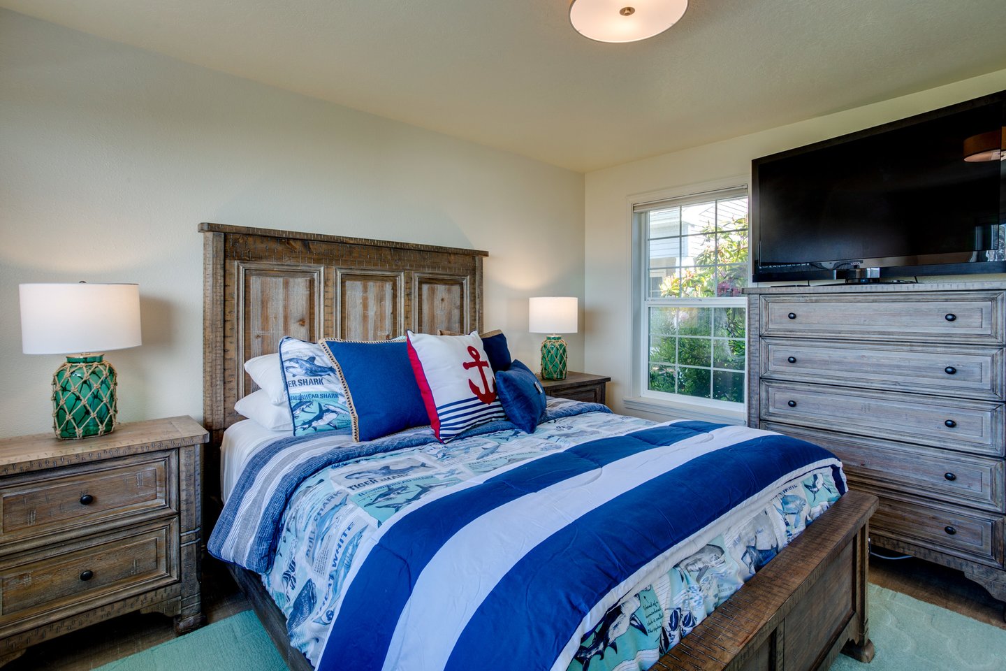 Enjoy late night tv in the privacy of your own room.